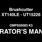 John Deere XT140LE – UT15226 Brushcutter Operator’s Manual Instant Download (Publication No.OMPS05083)