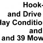 John Deere Hook-up and Drive for Hay Conditioner and 37 38 and 39 Mowers Operator’s Manual Instant Download (Publication No.OMH91128)