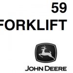 John Deere 59 Forklift Operator’s Manual Instant Download (Publication No.OMW21458)