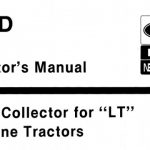 Ford New Holland Grass Collector for LT Gasoline Tractors Operator’s Manual Instant Download (Publication No.41641500)