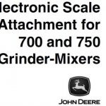 John Deere Electronic Scale Attachment for 700 and 750 Grinder-Mixers Operator’s Manual Instant Download (Publication No.OMN159366)