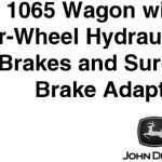 John Deere 1065 Wagon With Four-Wheel Hydraulic Brakes and Surge Brake Adapter Operator’s Manual Instant Download (Publication No.OMW18610)