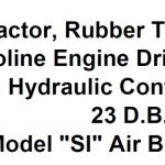 Case IH Tractor Rubber Tired Gasoline Engine Driven With Hydraulic Controls 23 D.B.H.P Model “SI” Air Borne Operator’s Manual Instant Download (Publication No.TM-5-3012)
