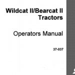 Case IH Wildcat II Bearcat II Tractors Operator’s Manual Instant Download (Publication No.37-037)